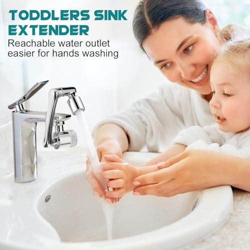 1080° Rotating Faucet Extender & Water Filter