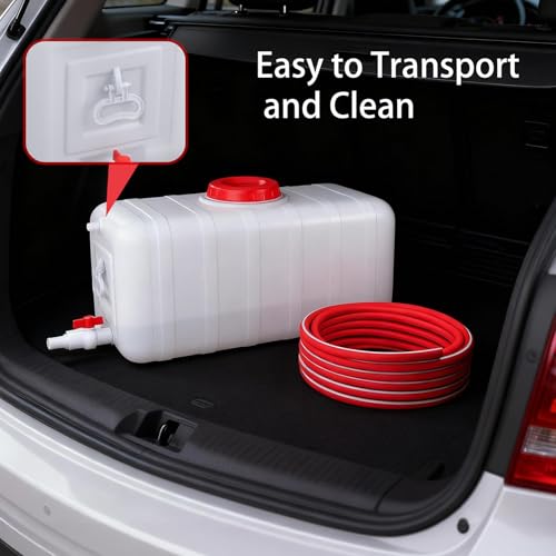 13Gallon 50L Water Storage Tank with Spigot