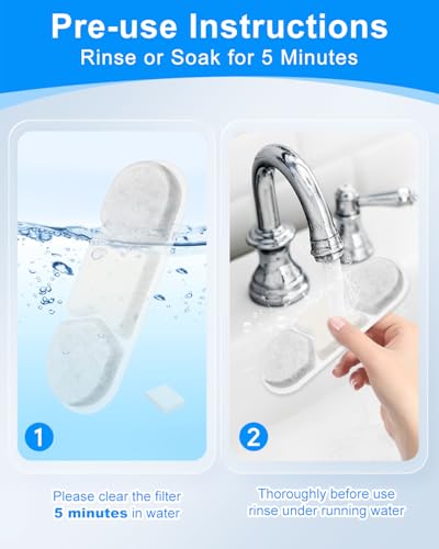 12+12 Dog Water Fountain Filters Compatible with MAILOFY WF120 (24 Count)