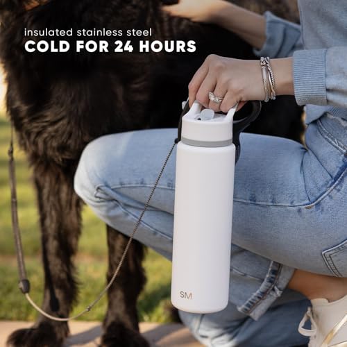Summit Water Bottle with Straw Lid