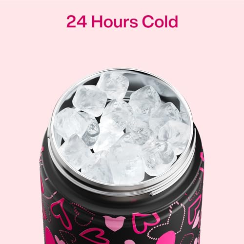 Insulated Water Bottle with Straw Stainless Steel Water Bottle