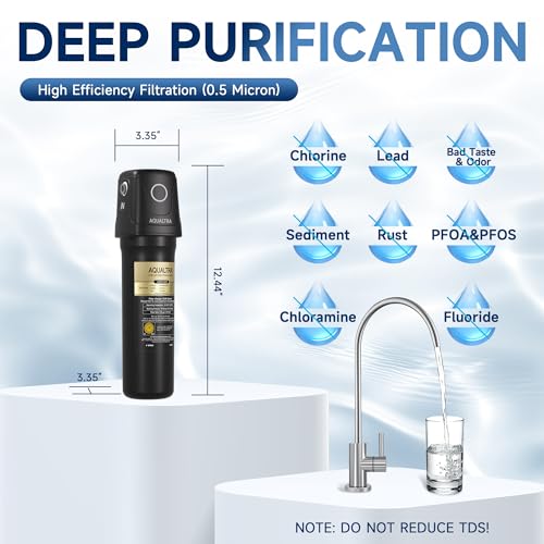 USF01 BK Under Sink Water Filter System