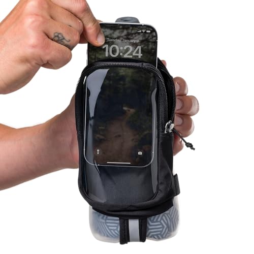 SpeedDraw 2 Insulated Handheld Running Water Bottle Flask 18oz