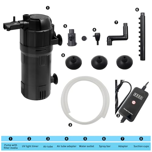 Fish Tank Filter with U