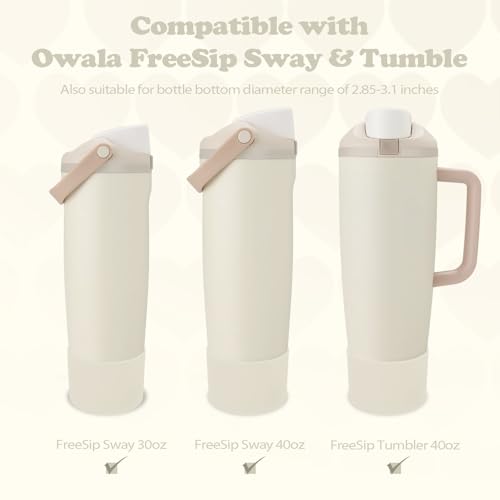 Silicone Boot for Owala 30oz & 40oz FreeSip Sway Bottles & Tumblers
