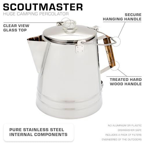 Scoutmaster Coffee Percolator Camping (24 Count)