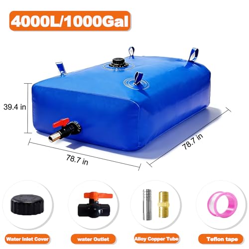 4000L 1000Gal Water Bladder Tank