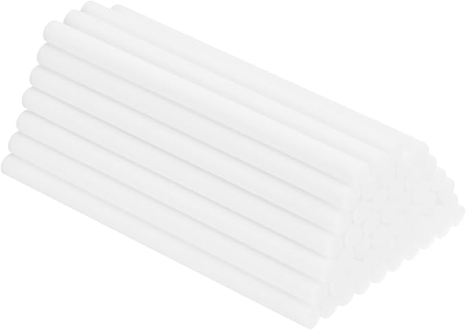 uxcell 48pcs Humidifier Cotton Stick, 7 x 120mm Refill Sticks Filter Replacement Wicks, Humidifier Filter Cotton Refill Travel Mini Humidifier Filters Sticks