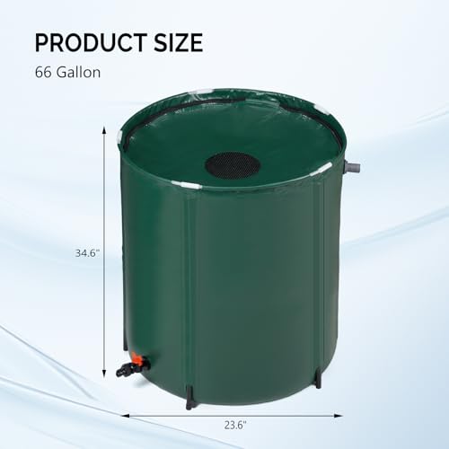 66 Gallon Collapsible Rain Barrel