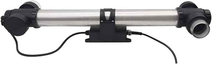 EasyPro PCU75W PRO-Clear UV Ultra Stainless Steel UV Clarifier / 75 Watt/Max. Flow Rate: 4800 GPH/Max. Pond: 10,000 Gallons