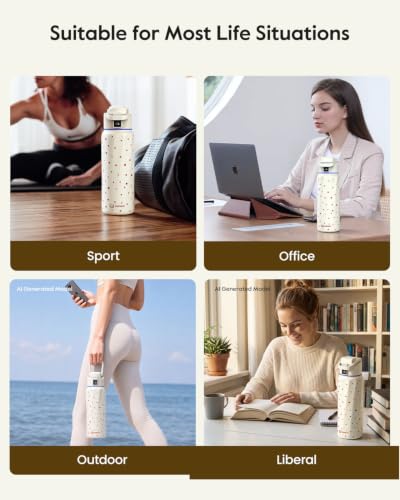 BOOST Smart Water Bottle Tracker with Reminder to Drink Water