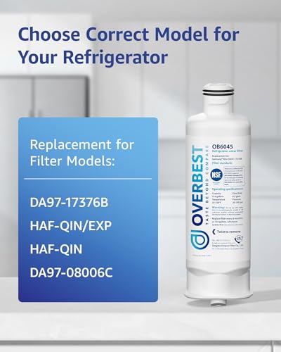 OB6045 Water Filter Replacement for Samsung® DA97 (3 Count)