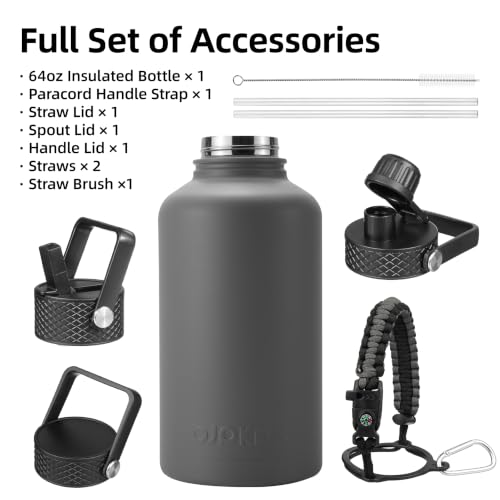 64oz Insulated Water Bottle