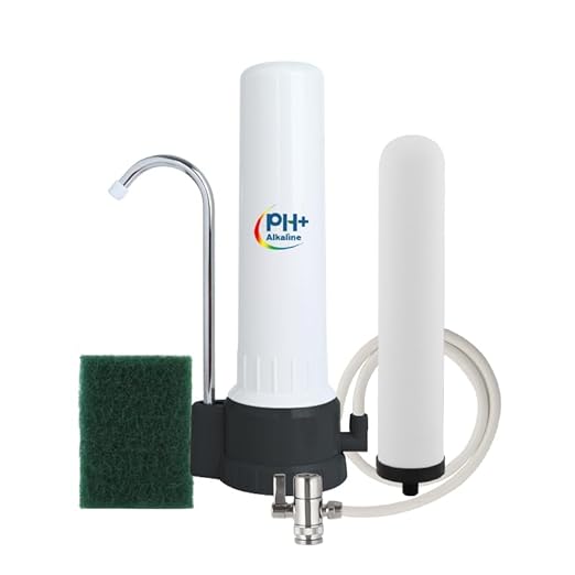 Countertop Filter Water System 5-Stage Alkaline Water Filter by AquaVibe