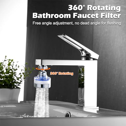 3 Pack Sink Water Filter Faucet and 10 Filter Elements Set