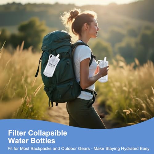 2 Pack Collapsible Water Bottles (2 Count)