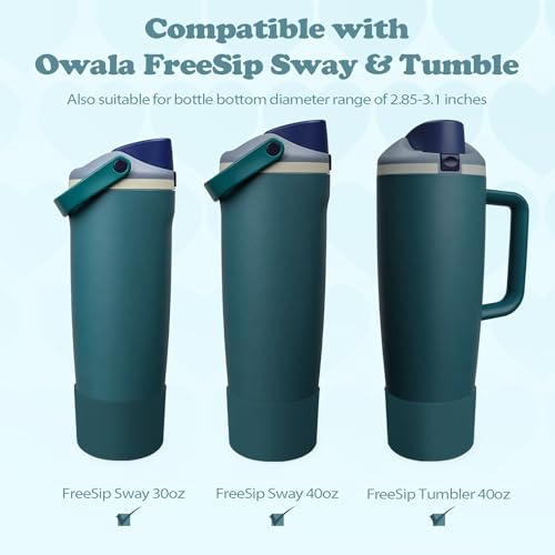 Silicone Boot for Owala 30oz & 40oz FreeSip Sway Bottles & Tumblers