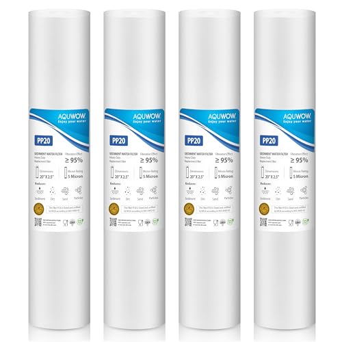 PP20 5 Micron 2.5" x 20" Filter Set