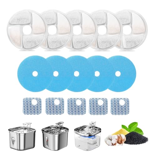 Cat Water Fountain Filter Replacement for Square 2.2L