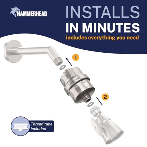 Solid Metal Shower Head Filter
