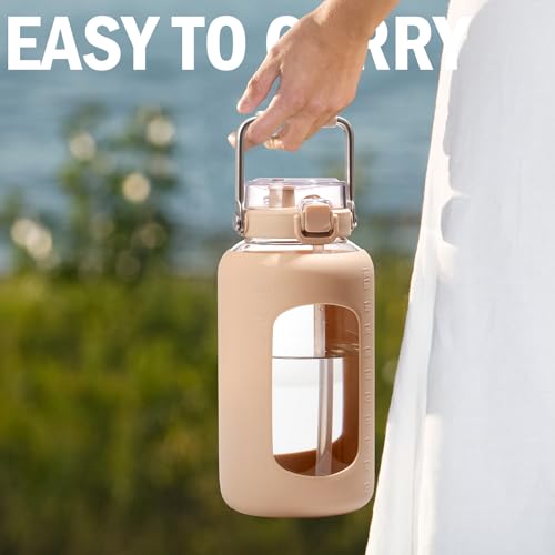 84oz Glass Water Bottle