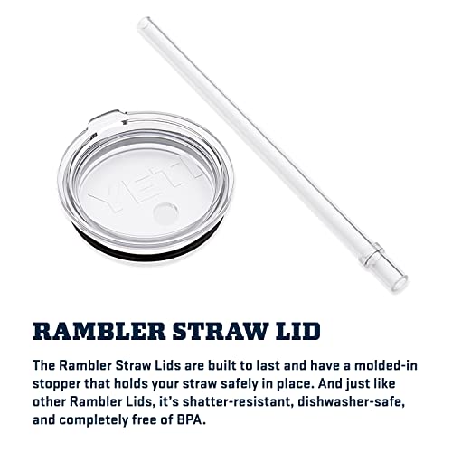 Rambler 25 oz Tumbler with Handle and Straw Lid