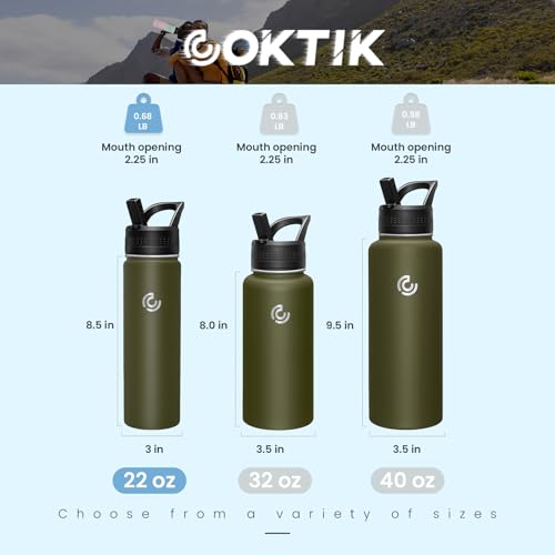 22oz Sports Water Bottle