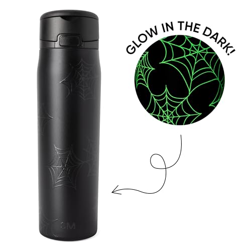 Halloween Water Bottle with Straw