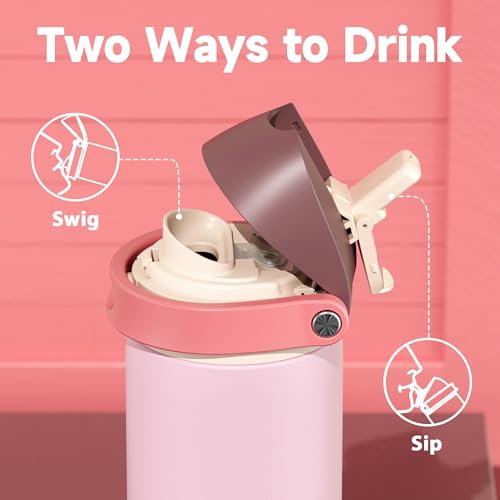 24 oz Insulated Water Bottle for Sports