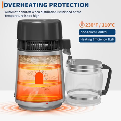 4L Countertop Water Distiller