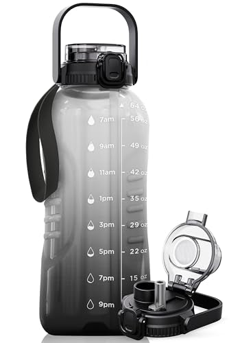 64 oz Water Bottle with Handle
