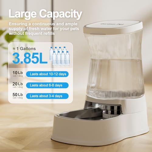 Automatic Gravity Water Dispenser for Dogs