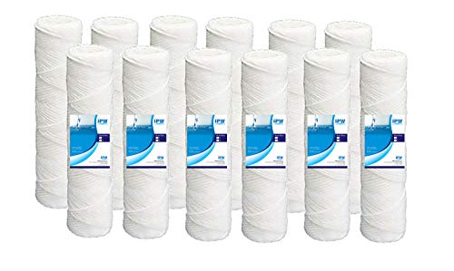 12 Pack 5 Micron Under Sink Sediment Water Filter (12 Count)