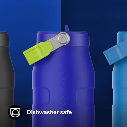 1913 Flip Straw Water Bottle With Straw 1.06L
