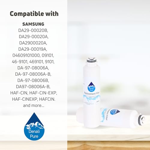 Replacement for Samsung RF263TEAESR Refrigerator Water Filter
