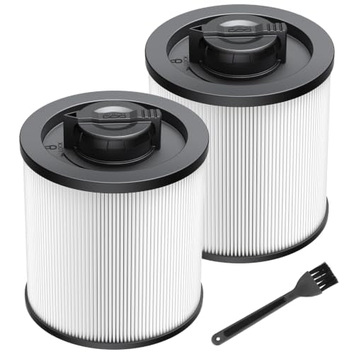 DXVC6910 Vacuum Filter Replacement for DEWALT DXV06P DXV09P DXV10P DXV10PL (2 Count)