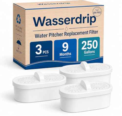 Water Filter Replacement for All Water (3 Count)