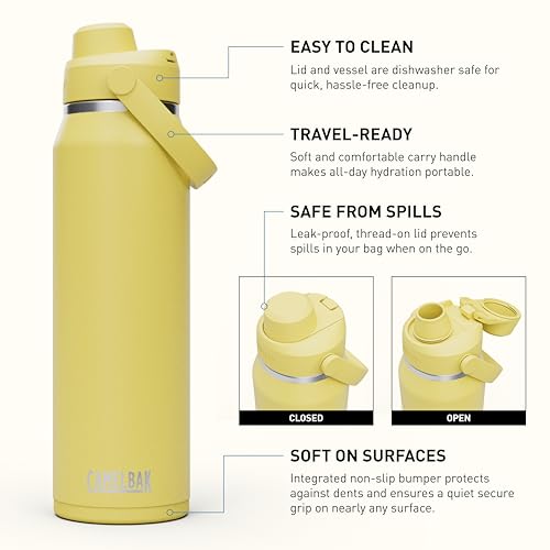Thrive Chug Stainless Steel Water Bottle 32oz