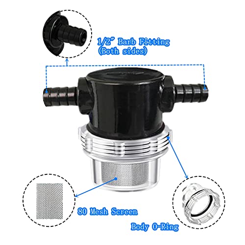 2PC RV Water Pump Filter (2 Count)