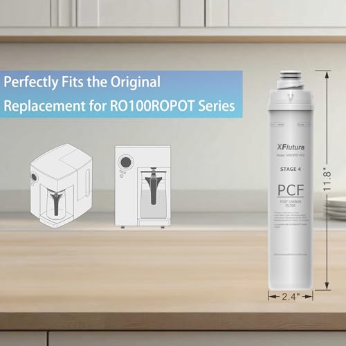 RO100ROPOT Series PCF Fliter Replacement Cartridge Compatible with Bluevua RO100ROPOT