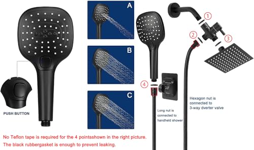 Shower Head with Hose