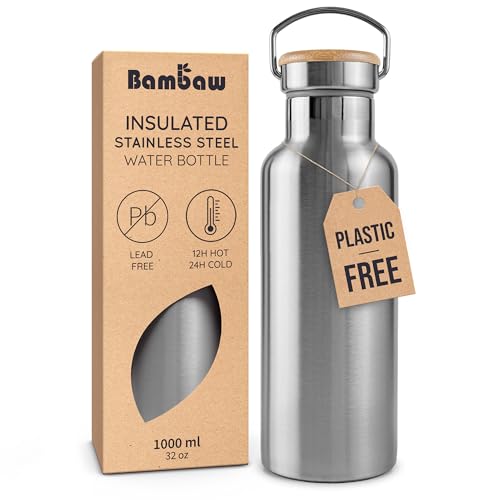 Stainless Steel Insulated Water Bottle 32 oz