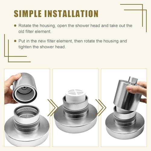 Replacement Cartridge Shower Filter for jolie shower head filter