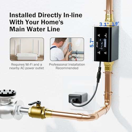LP365 P Smart Water Monitor and Automatic Shutoff