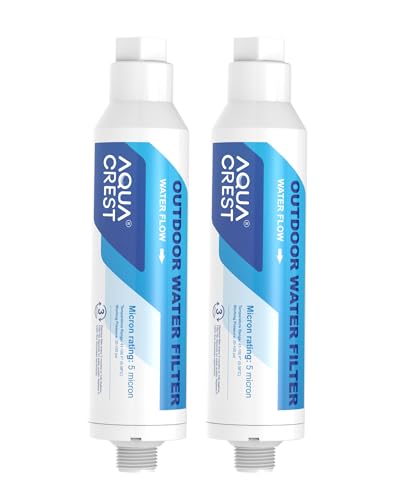 Hard Water Filter for Hose Car Wash (2 Count)