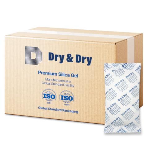 300 Gram [50 Packets] Silica Gel Packets Desiccants