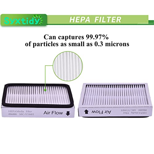 HEPA Filter Replacement for Kenmore EF (4 Count)