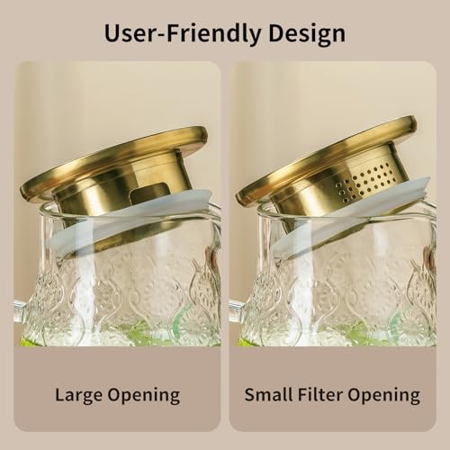 Glass Pitcher with Lid (84 Count)
