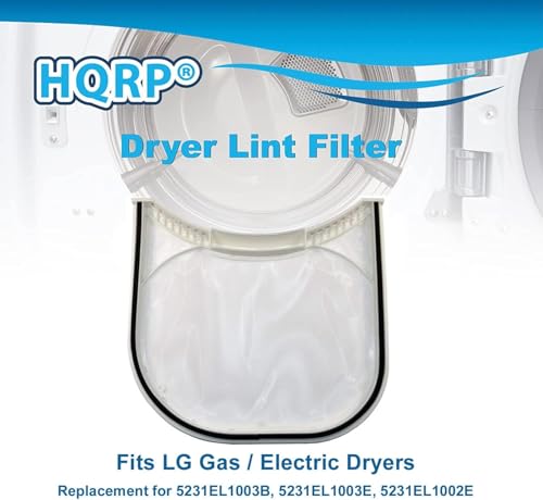 Dryer Lint Screen Filter Assembly compatible with LG DLE2050W DLG2051W DLE2101W DLG2102W DLE2240W DLE2250 DLG2251 DLE2301R DLG2302R DLE2301W DLG2302W Dryers