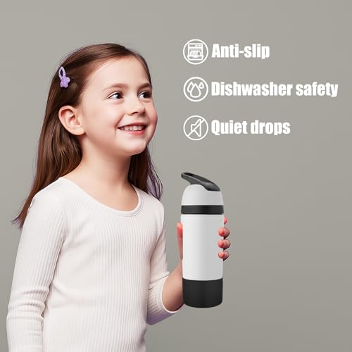 2PCS Protective Boot Compatible with Owala Kids Water Bottle 16 oz &14 oz